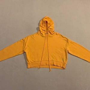 H&M Cropped Hooded Top